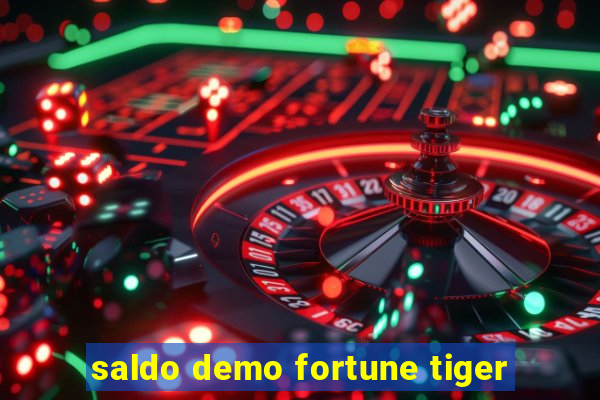 saldo demo fortune tiger